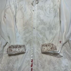 Men’s Robert Graham dress shirt button up